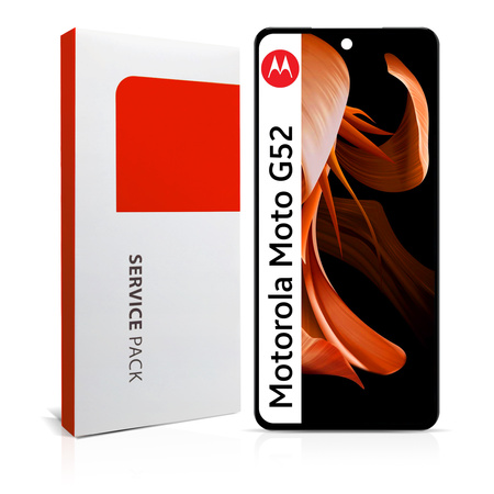 Wyświetlacz do Motorola Moto G52 Ekran LCD Ramka Oryginał Zila XT2221-1