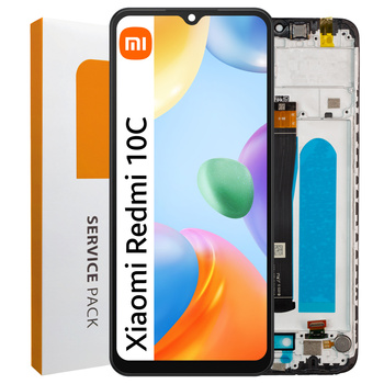 Wyświetlacz do Xiaomi Redmi 10C Ekran LCD Ramka Oryginał Zila 220333QAG