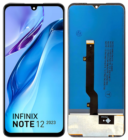 Wyświetlacz do Infinix Note 12 2023 Ekran LCD Incell X676C