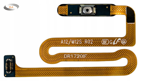 Oryginał Czytnik Linii Papilarnych do Samsung A12 Przycisk Power Niebieski