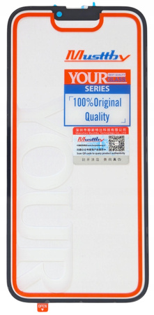 ORYGINAŁ SZYBA SZKŁO WYŚWIETLACZA KLEJ OCA DO IPHONE 14 PLUS MUSTTBY