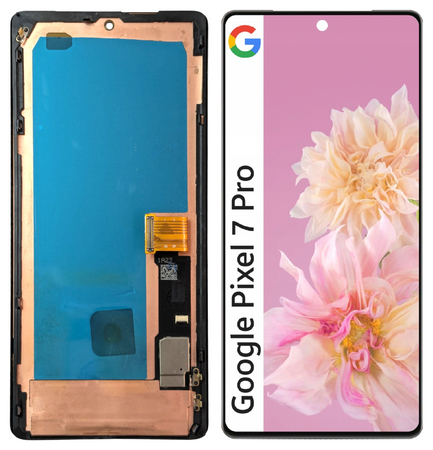 Wyświetlacz do Google Pixel 7 Pro Ekran LCD OLED Ramka GP4BC GE2AE GFE4J