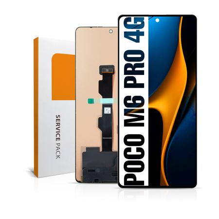 Wyświetlacz do Xiaomi Poco M6 Pro 4G Ekran LCD Oryginał Zila 2312FPCA6G