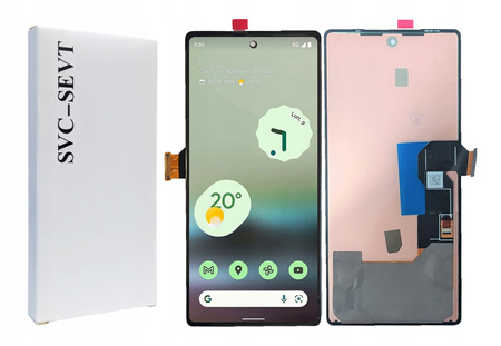 Wyświetlacz do Google Pixel 6a Ekran LCD Oryginał Zila GX7AS G1AZG