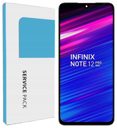 Wyświetlacz do Infinix Note 12 Pro 5G Ekran LCD Oryginał Zila X671B