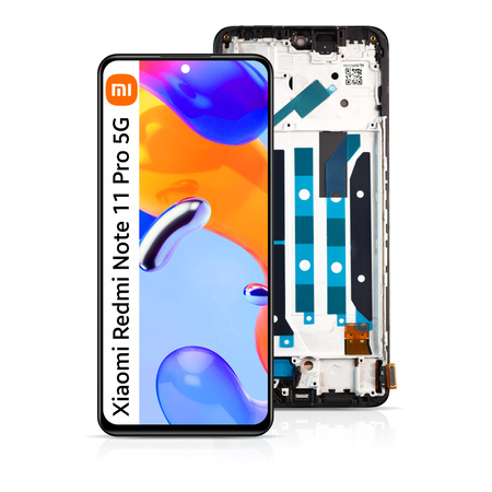 Wyświetlacz do Xiaomi Redmi Note 11 Pro 5G Ekran LCD OLED Ramka 2201116SG