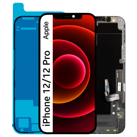 Wyświetlacz do iPhone 12 / 12 Pro Ekran LCD Incell JK Wymienny Chip A2403