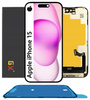 Wyświetlacz do iPhone 15 Ekran LCD OLED GX A3090 A2846 A3089 +Uszczelka