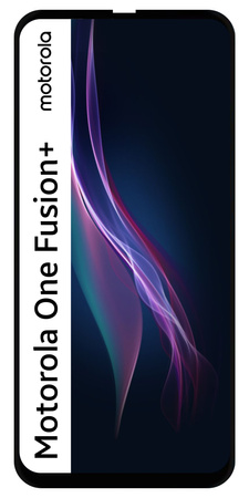 Wyświetlacz do Motorola One Fusion Plus Ekran LCD Ramka Czarna PAKF0002IN