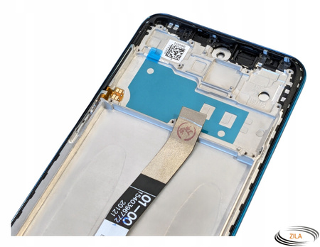 Wyświetlacz do Xiaomi Note 9 Pro Ekran LCD Ramka Zielona M2003J6B2G