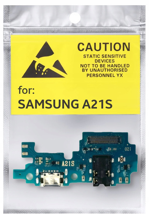 Oryginał Płytka Gniazdo Ładowania USB Do Samsung A21s SM-A217F SM-A217M