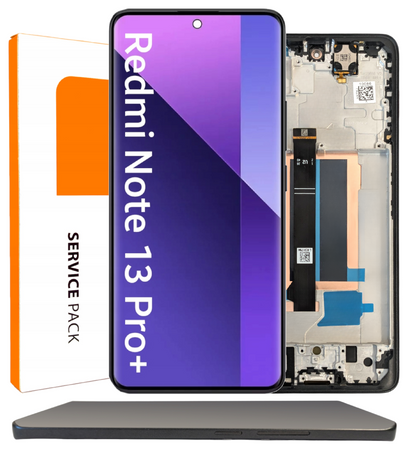 Wyświetlacz do Redmi Note 13 Pro+ Ekran LCD Ramka Oryginał Zila 23090RA98C