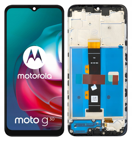 Wyświetlacz do Motorola Moto G30 Ekran LCD Ramka PAML0000IN