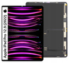 Wyświetlacz do iPad Pro 12.9 6 GEN 2022 Ekran LCD A2764 A2437 Oryginał Zila