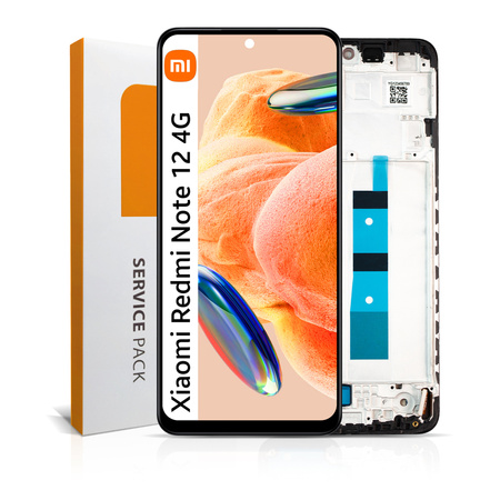 Wyświetlacz do Xiaomi Redmi Note 12 4G Ekran LCD Ramka Oryginał Zila