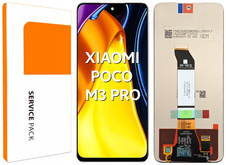 Wyświetlacz do Xiaomi Poco M3 Pro / M3 Pro 5G Ekran LCD Oryginał Zila