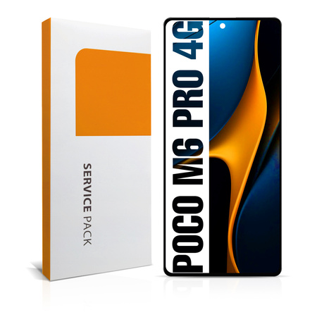 Wyświetlacz do Xiaomi Poco M6 Pro 4G Ekran LCD Oryginał Zila 2312FPCA6G