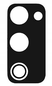 SZYBKA SZKŁO OSŁONA APARATU DO SAMSUNG GALAXY S20 FE CZARNY