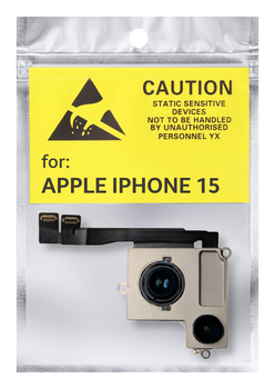 Tylny Aparat do Apple iPhone 15 Kamera Tył Oryginał Zila A3090 A2846 A3089