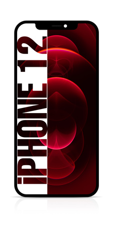 Wyświetlacz do iPhone 12 / 12 Pro Ekran LCD OLED GX A2407 Wymienny Chip