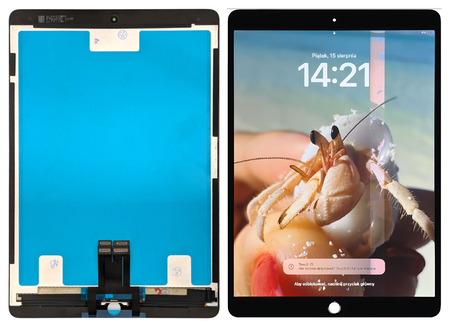 LCD WYŚWIETLACZ DOTYK DO IPAD AIR 3 2019 3RD GEN A2153 A2123 A2154 CZARNY
