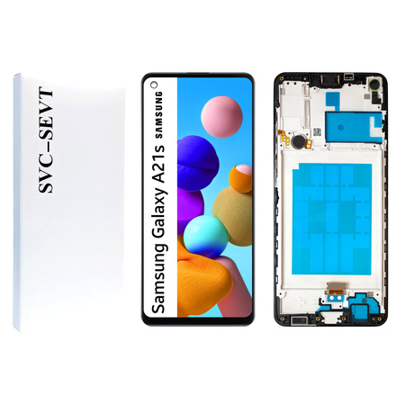 Wyświetlacz do Samsung Galaxy A21s Ekran LCD Ramka Oryginał Zila SM-A217F