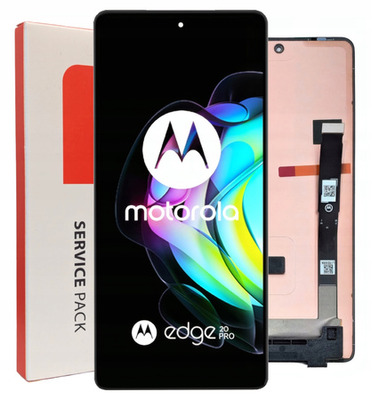 Wyświetlacz do Motorola Edge 20 Pro Ekran LCD Oryginał Zila XT2153-1