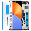 Wyświetlacz do Infinix Note 30 4G Ekran LCD Ramka Oryginał Zila X6833B