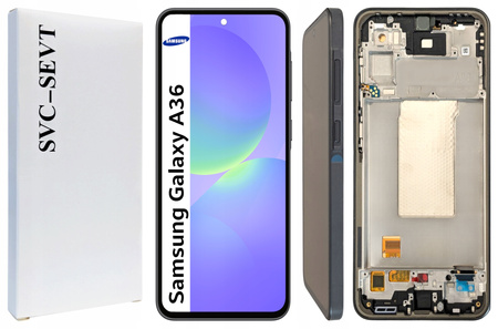 Wyświetlacz z Ramką do Samsung A36 Oryginał Zila Display Panel LCD