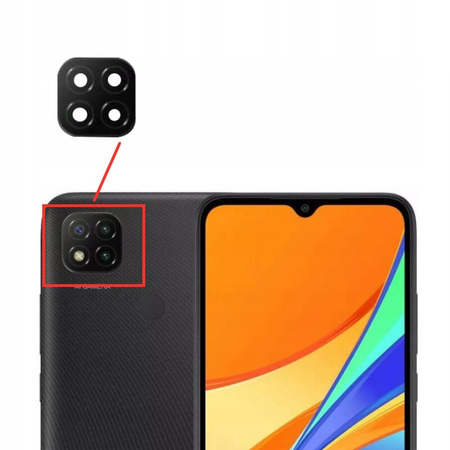 SZYBKA SZKŁO OSŁONA APARATU KLEJ XIAOMI REDMI 9C