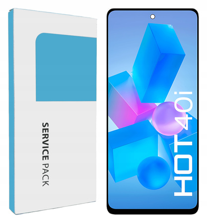 Wyświetlacz do Infinix Hot 40i Ekran LCD Oryginał Zila X6528B