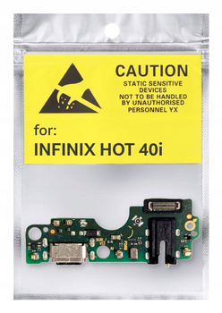 ORYGINAŁ PŁYTKA GNIAZDO ŁADOWANIA USB ZŁĄCZE DO INFINIX HOT 40i X6528B