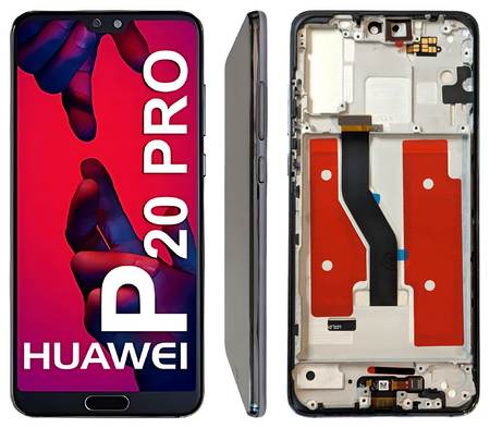 Wyświetlacz do Huawei P20 Pro Ekran LCD Ramka  CLT-L09 CLT-L29 Czarny