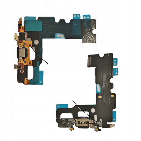 TAŚMA ZŁĄCZE GNIAZDO ŁADOWANIA USB DO iPHONE 7 CZARNA