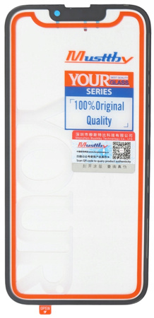 ORYGINAŁ SZYBA SZKŁO WYŚWIETLACZA KLEJ OCA DO IPHONE 13 PRO MUSTTBY