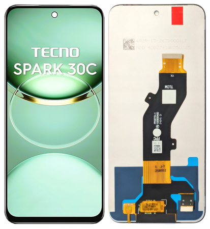 Wyświetlacz do Tecno Spark 30C LCD Samodzielna Wymiana Naprawa KL5N