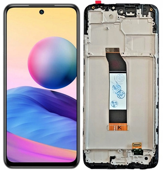 LCD do Xiaomi Redmi Note 10 5G Wyświetlacz z Ramka Dotyk