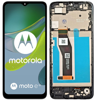 WYŚWIETLACZ EKRAN LCD DO MOTOROLA E13 RAMKA