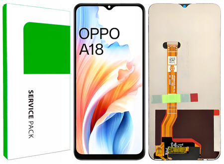 Wyświetlacz do Oppo A18 Ekran LCD Oryginał Zila CPH2591