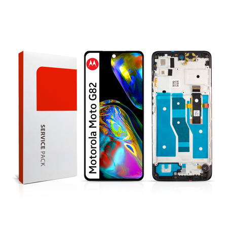 Wyświetlacz do Motorola Moto G82 Ekran LCD Ramka Oryginał Zila XT2225-1