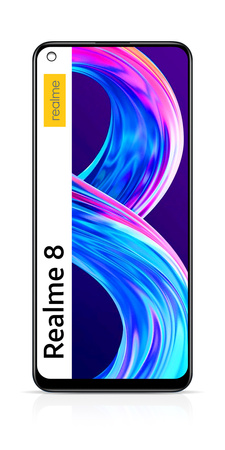 Wyświetlacz do Realme 8 Ekran LCD Ramka Oryginał Zila RMX3085