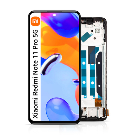 Wyświetlacz do Xiaomi Redmi Note 11 Pro 5G Ekran LCD OLED Ramka 2201116SG