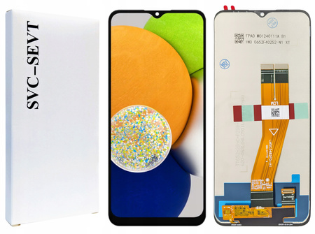 Oryginał Zila do Samsung Galaxy A03 2022 162mm Wyświetlacz LCD Dotyk