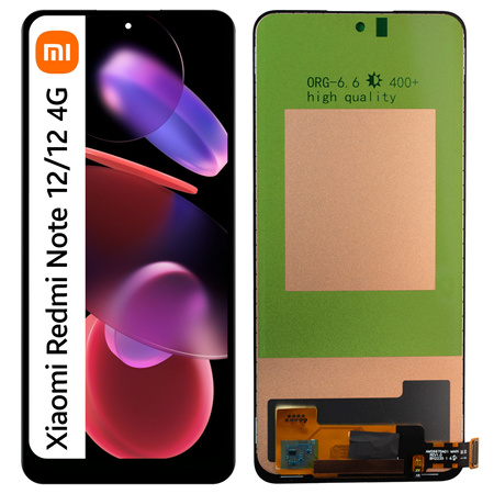 Wyświetlacz do Xiaomi Redmi Note 12 / 12 4G Ekran LCD Incell 23021RAAEG