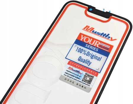 ORYGINAŁ SZYBA SZKŁO WYŚWIETLACZA KLEJ OCA DO IPHONE 14 PLUS MUSTTBY