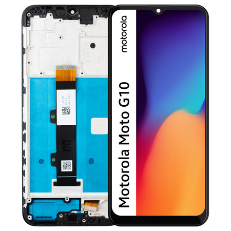 Wyświetlacz do Motorola Moto G10 Ekran LCD Ramka XT2127-2