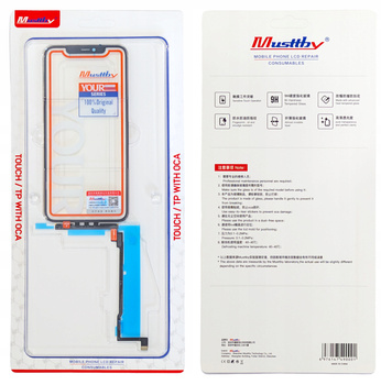 SZYBA SZKŁO WYŚWIETLACZA DOTYK KLEJ OCA DO APPLE IPHONE 11 PRO MAX NO IC