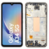 Wyświetlacz do Samsung Galaxy A34 5G Ekran LCD OLED Ramka Czarna SM-A346B