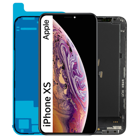 Wyświetlacz do iPhone XS Ekran LCD OLED GX A2097 A1920 +Uszczelka