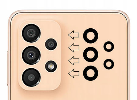 SZYBKA SZKŁO OSŁONA APARATU KLEJ DO SAMSUNG A13 4G